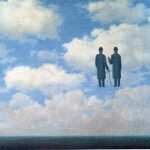 Uno sguardo nel cielo di René Magritte
